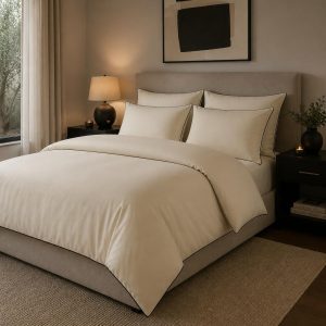 Plain Piped Duvet Cover