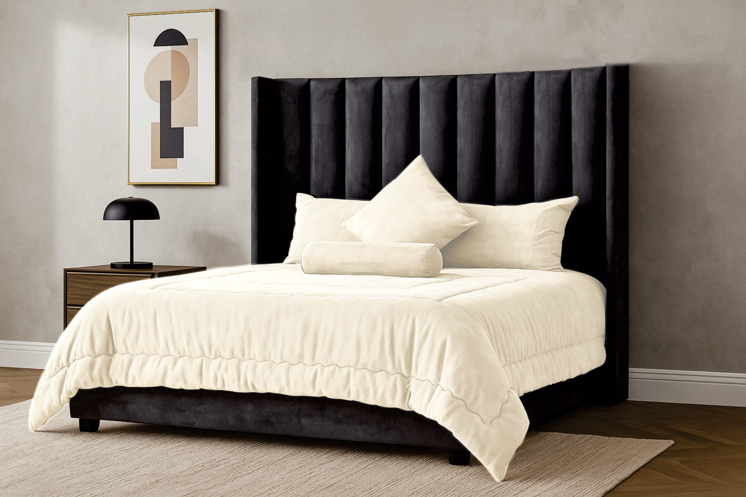 Jacquard Milky Velvet - Cream