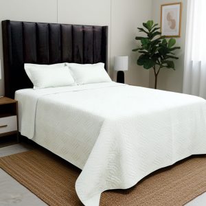 Ultra Sonic Quilt - White