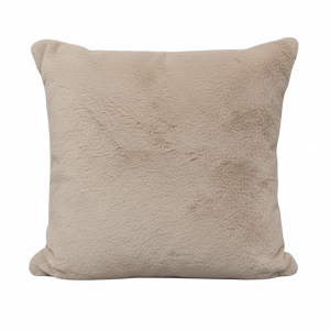 Scatter cushion - Rabbit Fur Beige
