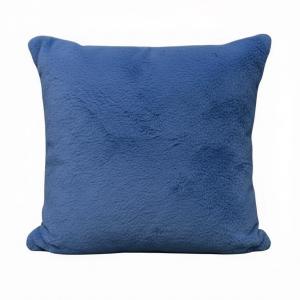 Scatter cushion - Rabbit Fur Navy