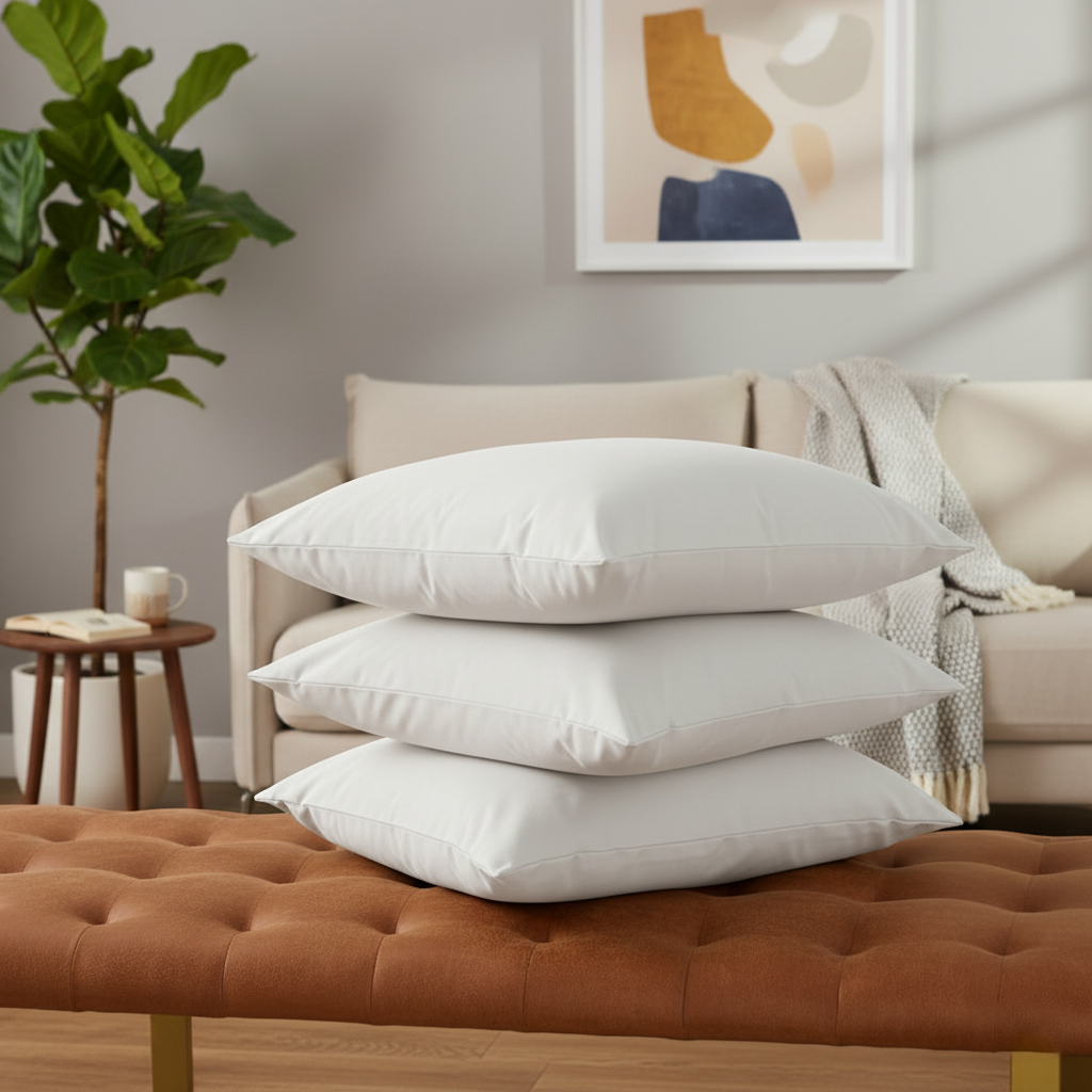 Luxury Pillowcase-T300 100% Cotton White - Image 2