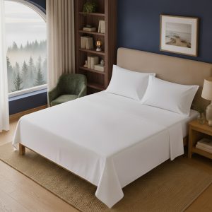 Hotel Range Flat Sheets - 300tc 100% Cotton